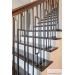 LIH-HOLPLA44 Plain Bar Baluster Wood Stair Hollow Iron Balusters